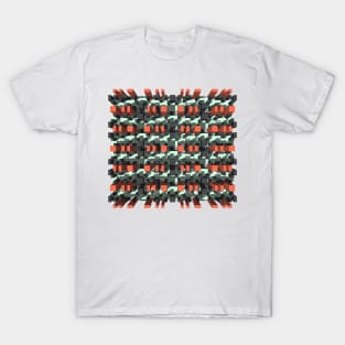 Automatta 3D color pattern design T-Shirt